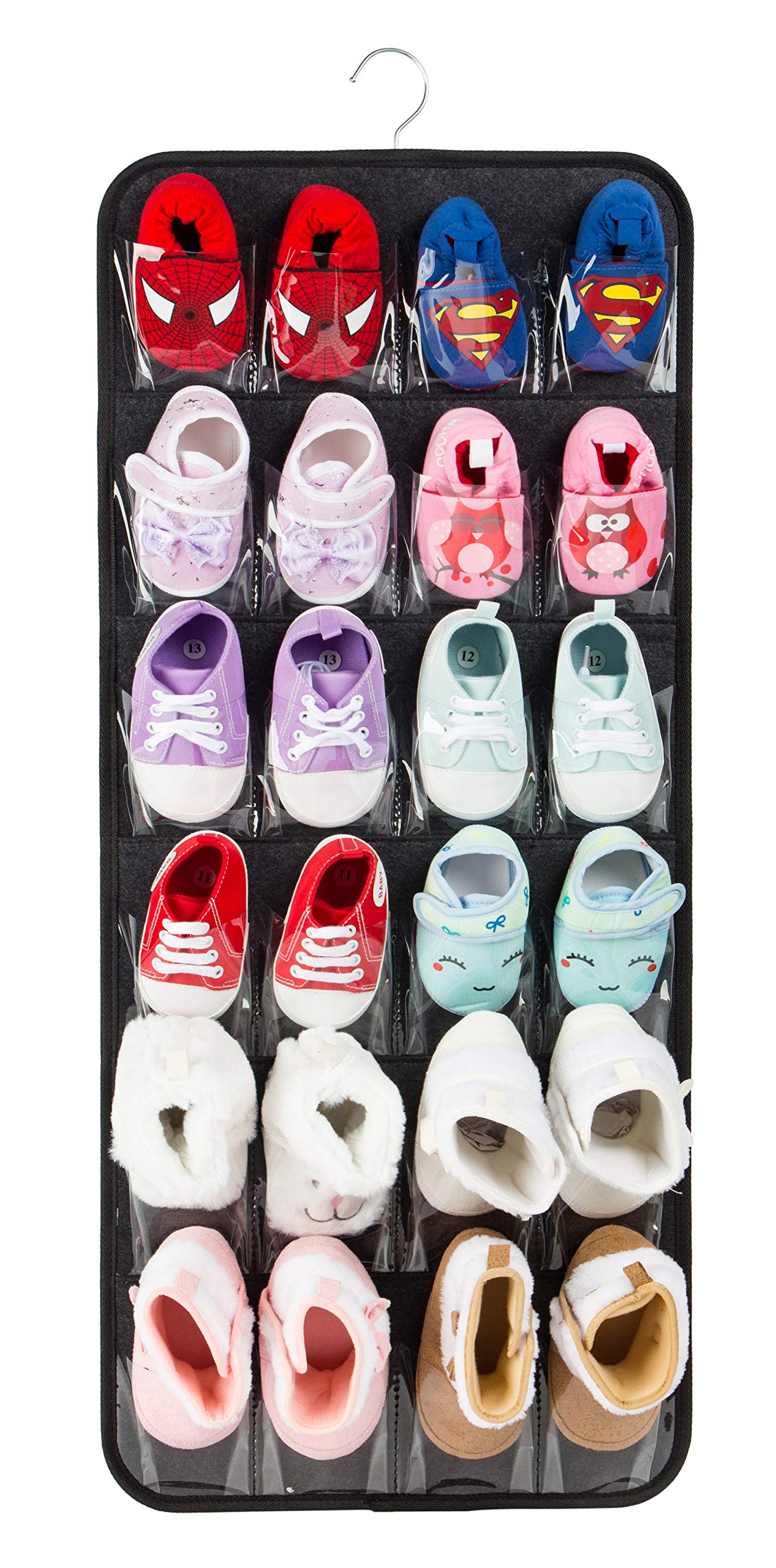 置物 baby room shose Amazon.com: Over The Door Shoes Organizer for 12 Pairs of Baby